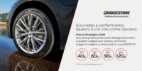 PROMOZIONE: BRIDGESTONE 2026 SICUREZZA E PERFORMANCE