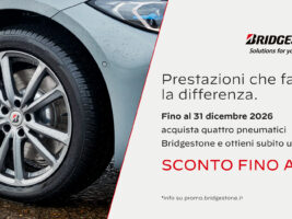 PROMOZIONE PNEUMATICI BRIDGESTONE INVERNO 2026